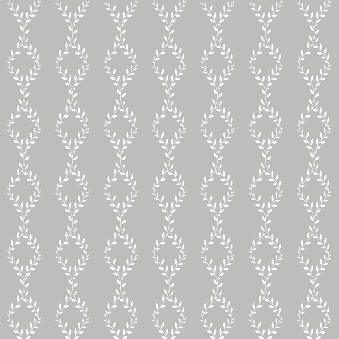 self adhesive wallpaper grey white leaves