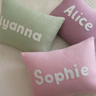 personalised name cushions for kids rooms