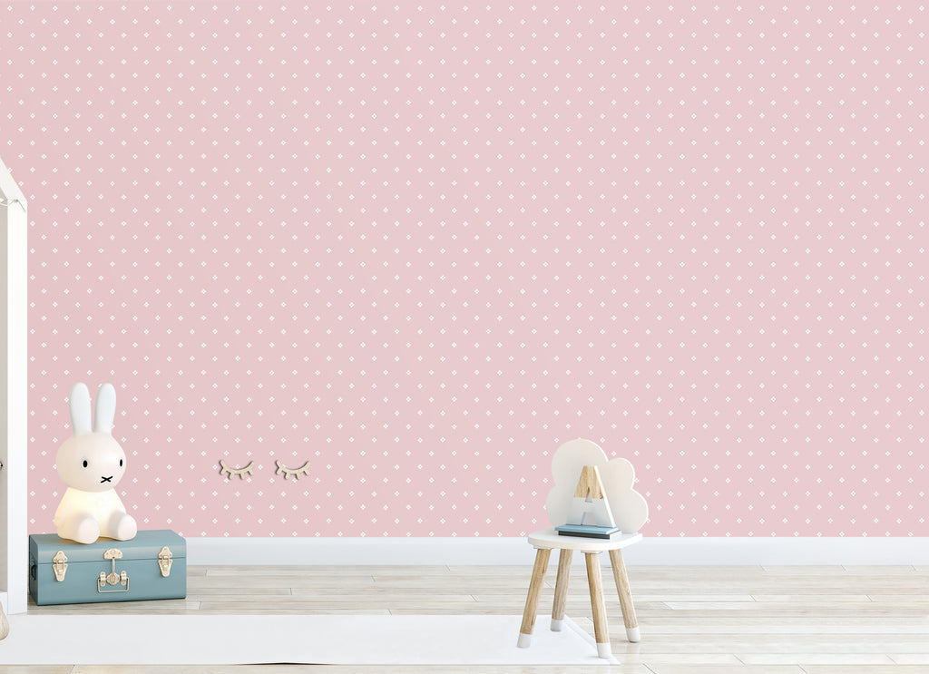 Sample Anna Pink Wallpaper