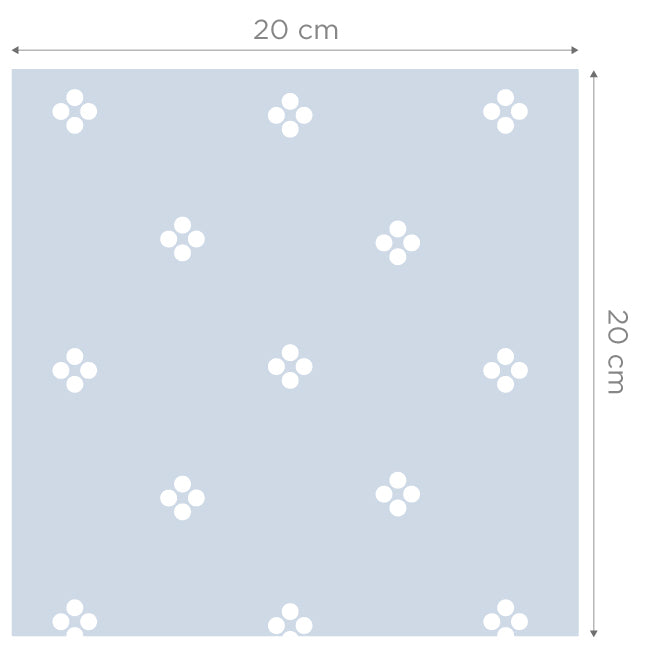 Sample Anna Blue Wallpaper
