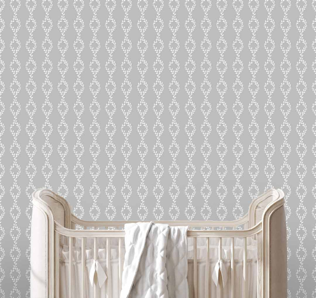 Cleo Grey Wallpaper