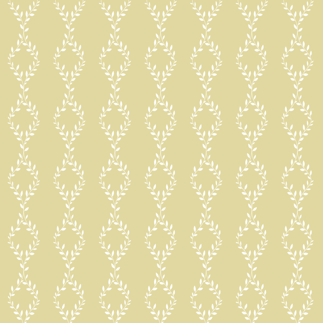 slef adhesive wallpaper beige yellow white leaves