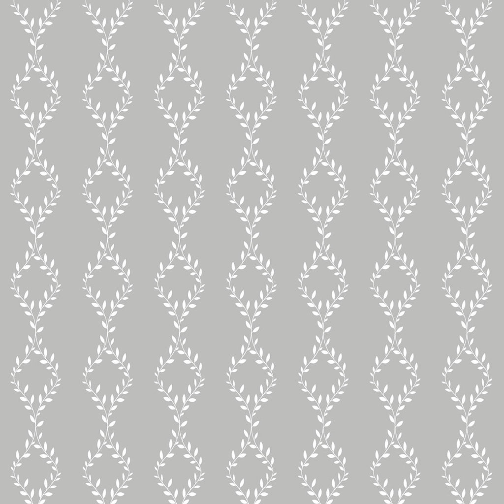 self adhesive wallpaper grey white leaves