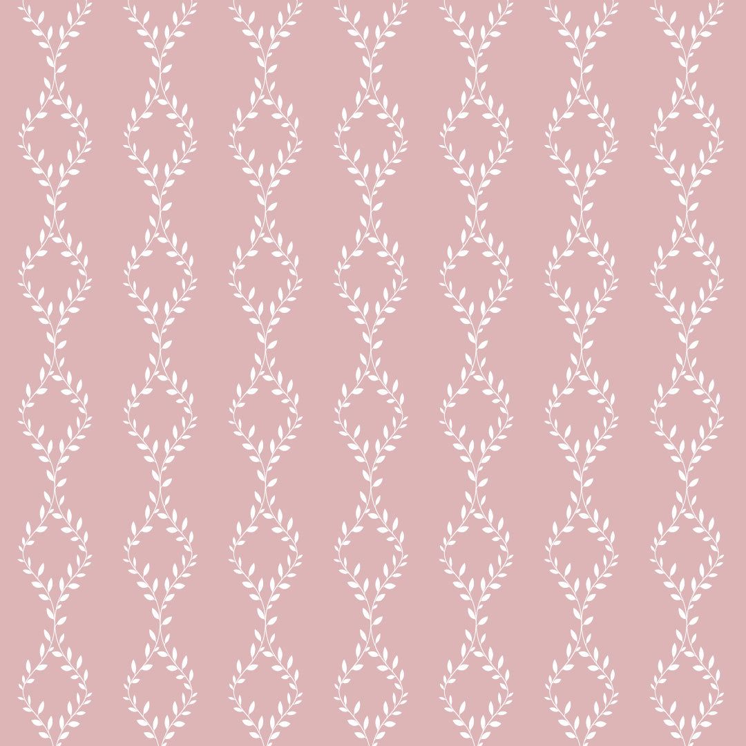 self adhesive wallpaper pink white leaves