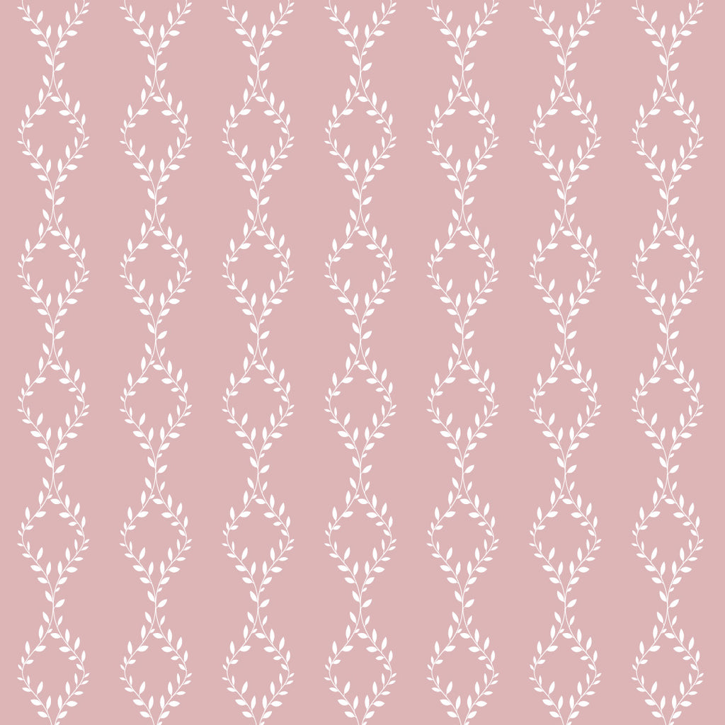 self adhesive wallpaper pink white leaves