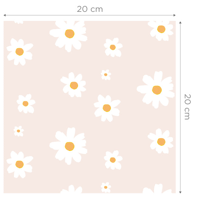 Daisy Pink Wallpaper