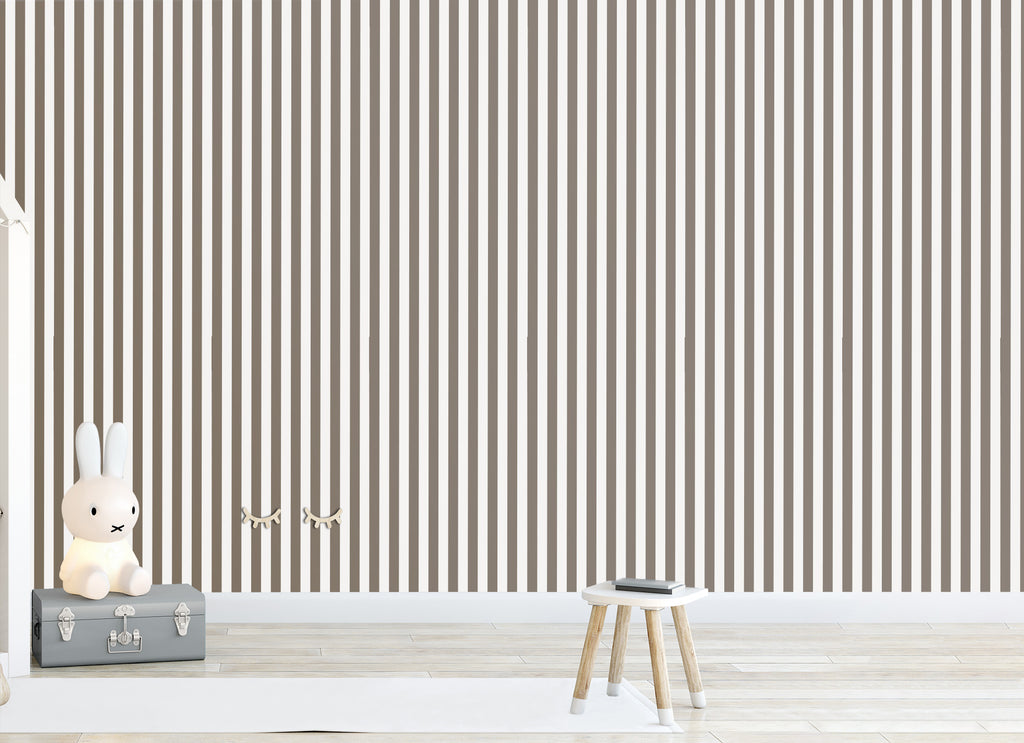Sample Stripes Mole Wallpaper
