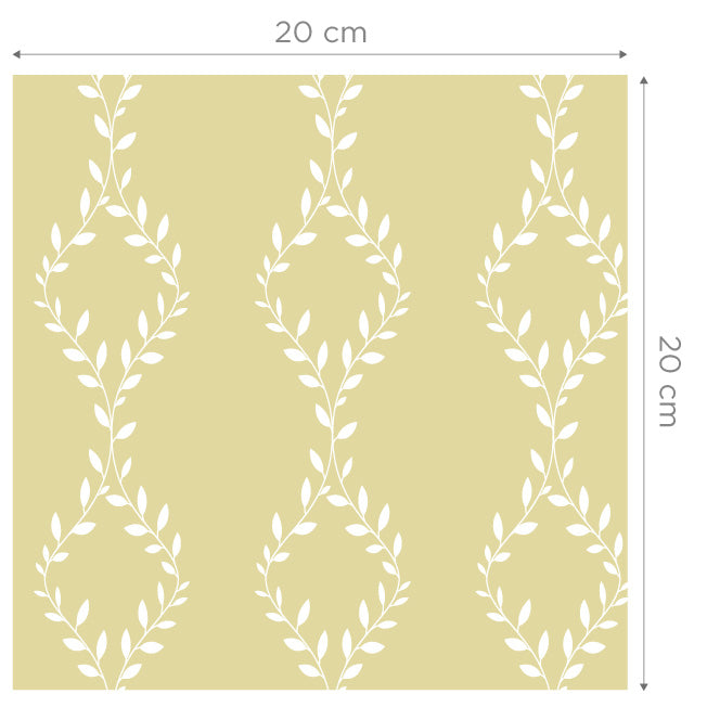 Cleo Yellow Wallpaper