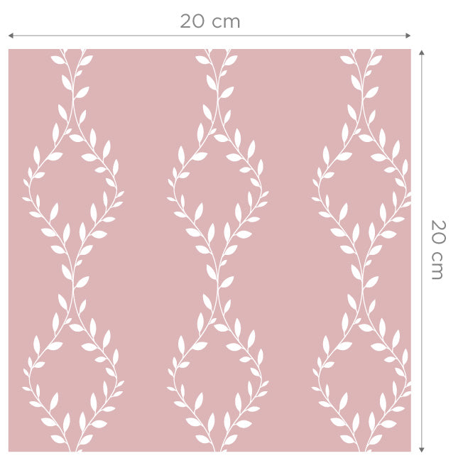Sample Cleo Pink Wallpaper