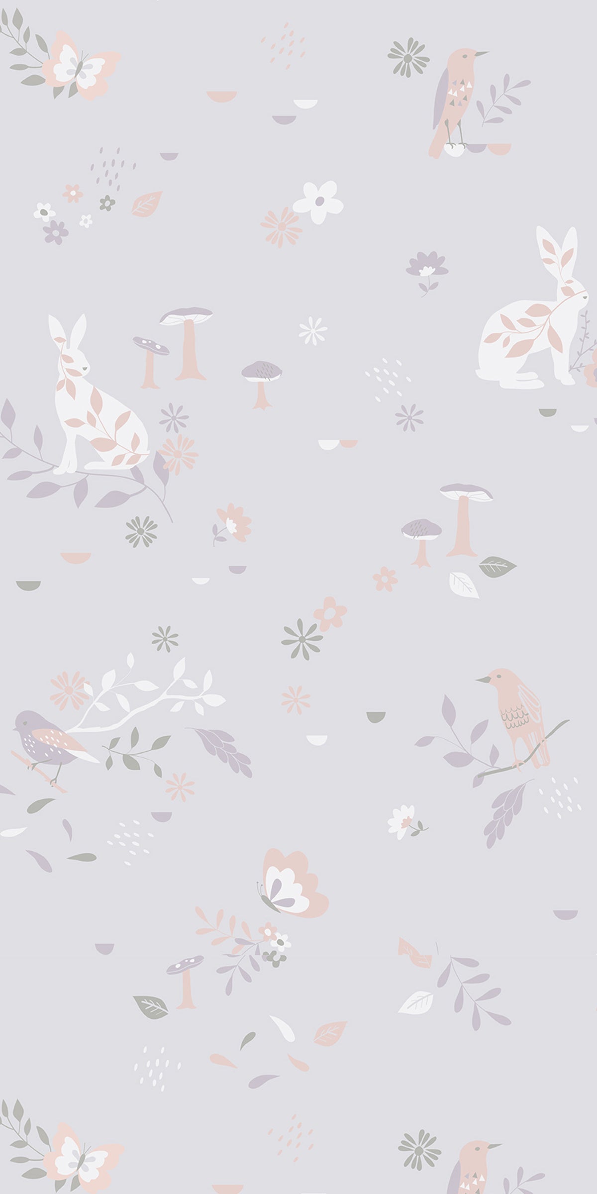 Secret Garden wallpaper for Nursery or Kid's Room 