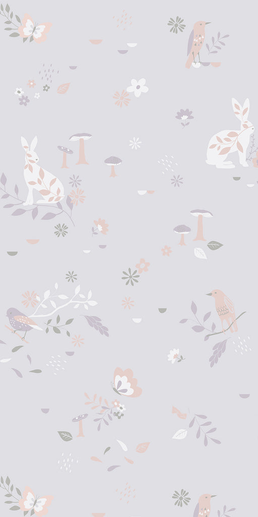 Secret Garden wallpaper for Nursery or Kid's Room 
